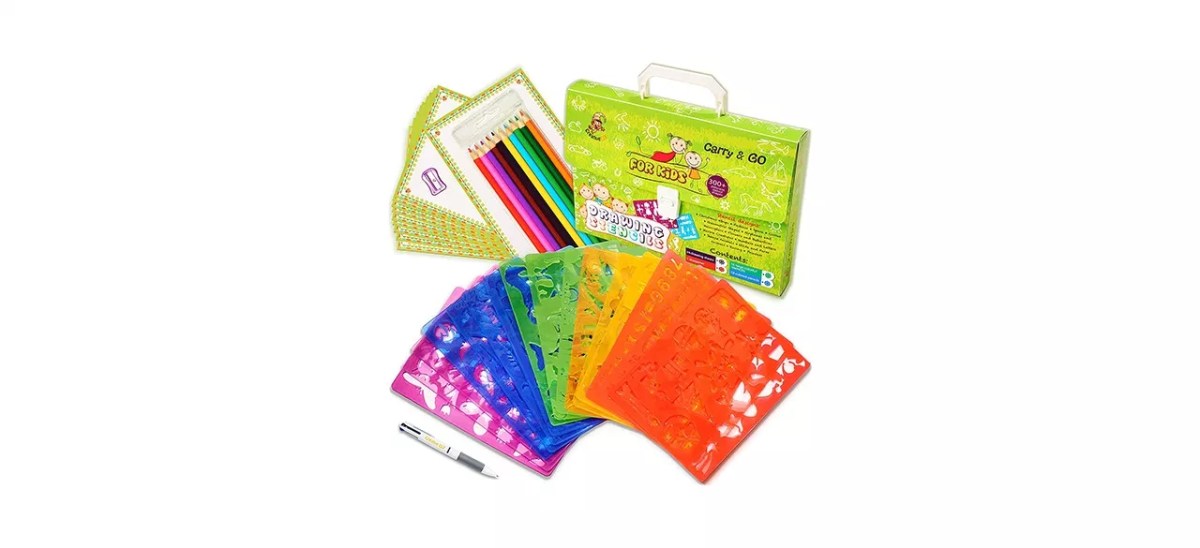 CreativeELF Drawing Template Set for Kids