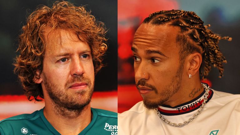 Sebastian Vettel is also thinking about whether Louis Hamilton is 